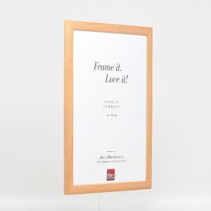 Marco de fotos de madera Effect Profil 43 natural 25x70 cm con vidrio decorativo