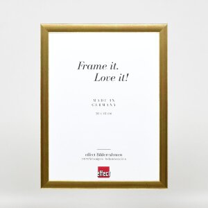 Marco de fotos de madera Effect Profil 43 Oro 27x48 cm con vidrio decorativo