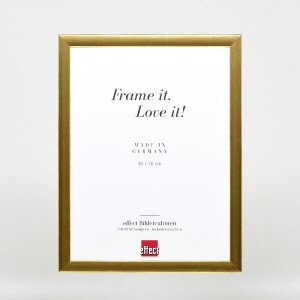 Marco de fotos de madera Effect Profil 43 dorado 29,7x42 cm vidrio decorativo