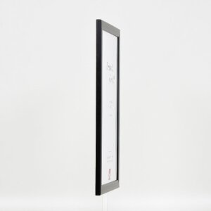 Marco de fotos de madera Effect Profil 43 negro 29,7x42 cm vidrio decorativo