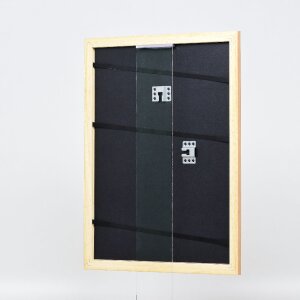 Marco de fotos de madera efect Profil 43 natur 40x40 cm vidrio decorativo