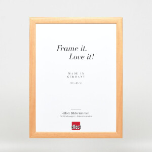 Marco de fotos de madera efect Profil 43 natur 40x40 cm vidrio decorativo