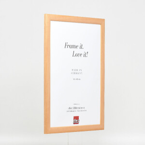 Marco de fotos de madera efect Profil 43 natur 40x40 cm vidrio decorativo