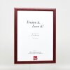 Marco de fotos de madera Effect Profil 43 rojo 40x50 cm con vidrio decorativo