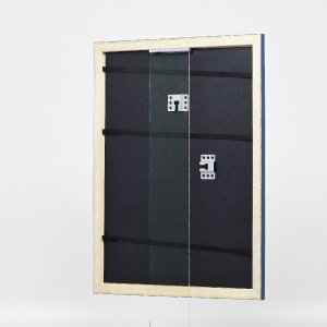 Marco de fotos Effect Profil 43 royalblau 40x60 cm con cristal decorativo