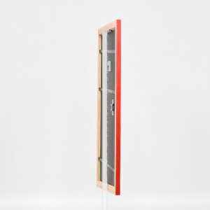 Marco de fotos de madera efecto Profil 43 Lachs 45x60 cm vidrio decorativo