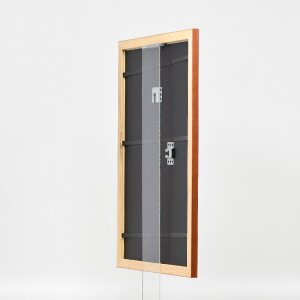 Marco de fotos de madera Efecto Profil 43 marrón 45x80 cm vidrio decorativo