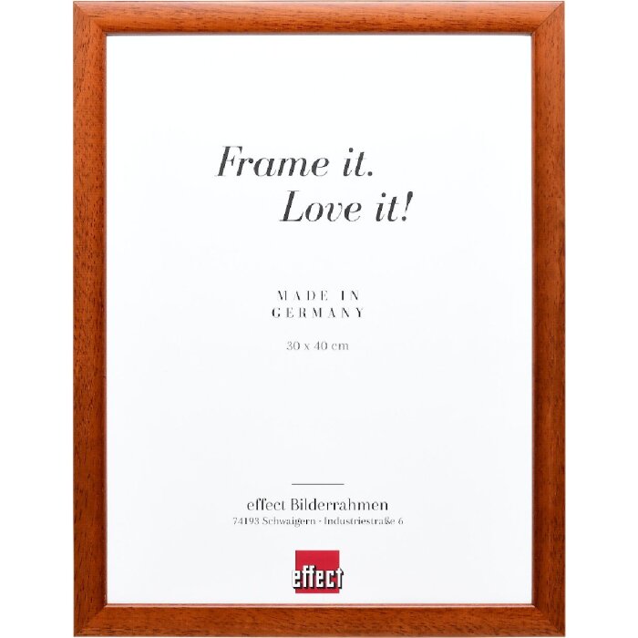 Marco de fotos de madera Effect Profil 43 Marrón 50x65 cm