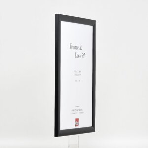 Marco de fotos de madera Effect Profil 43 Negro 60x90 cm Vidrio decorativo