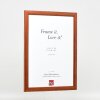 Marco de fotos de madera Effect Profil 43 Marrón 62x93 cm Vidrio decorativo