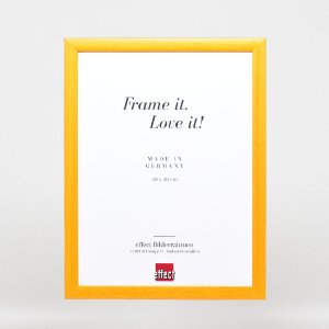 Marco de fotos de madera efecto Profil 43 marrón miel 14,8x21 cm con vidrio decorativo