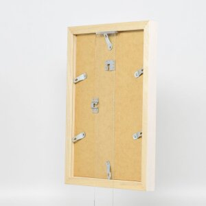 Efecto Marco de madera Perfil 52 blanco 25x30 cm Art Glass