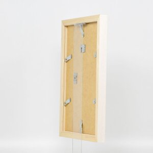 Efecto Marco de madera Perfil 52 blanco 50x100 cm Arte Vidrio