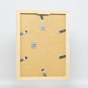 Efecto Marco de madera Perfil 52 blanco 50x50 cm Art Glass