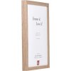 Marco de fotos de madera Effect Profil 54 nogal 30x45 cm con vidrio decorativo