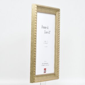 Marco de fotos de madera Effect Profil 56 7x10 cm Antiksilber con vidrio decorativo