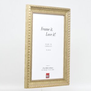 Marco de fotos Effect Profil 56 10x10 cm Antiguo Plata con Cristal Decorativo