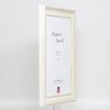 Marco de fotos Effect Profil 56 de madera 20x25 cm blanco con cristal decorativo