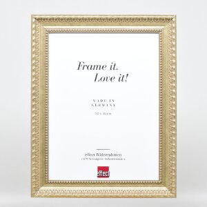 Marco de fotos effect Profil 56 de madera Antiksilber 20x30 cm con vidrio decorativo