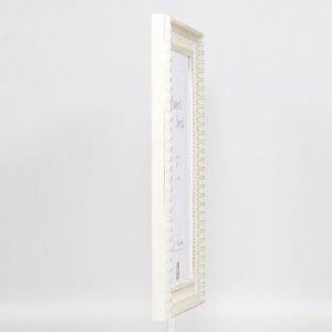 Marco de fotos de madera Effect Profil 56 21x28 cm blanco con cristal de seguridad