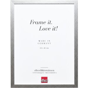 Marco de fotos Effect Profil 58 plata 18x32 cm con...