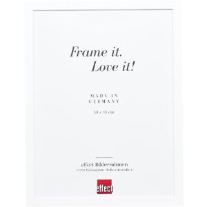 Marco de fotos de madera effect Profil 58 blanco 20x30 cm...