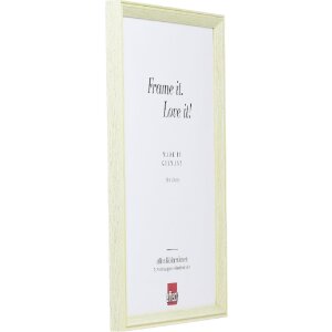 Marco de fotos de madera effect Profil 59 Verde 7x10 cm con vidrio decorativo