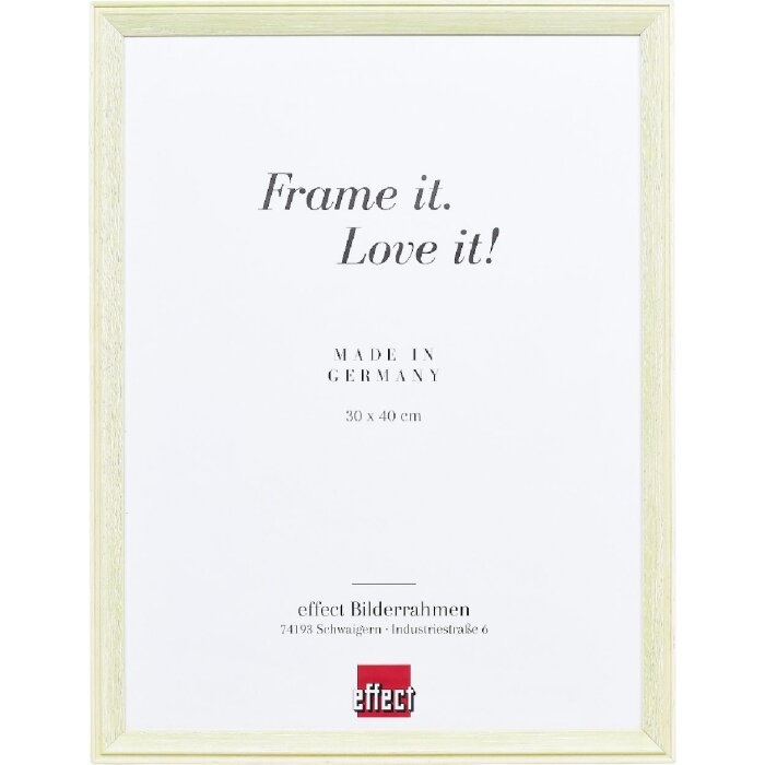 Marco de fotos effect Profil 59 verde 20x20 cm con vidrio decorativo