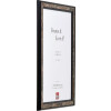 Marco de fotos de madera Effect Profil 64 Negro 25x60 cm con vidrio decorativo