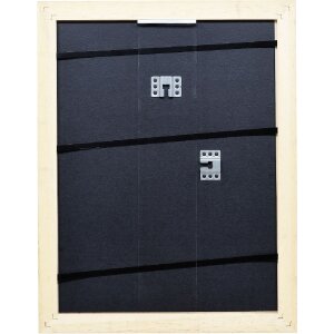 Marco de fotos de madera Effect Profil 64 blanco 28x35 cm con cristal decorativo