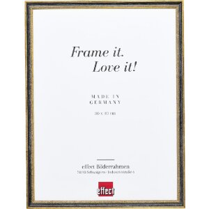 Marco de fotos effect Holz Profil 66 Negro 40x50 cm con...