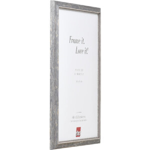 Marco de fotos de madera Effect Profil 67 Negro 7x10 cm con cristal artificial