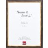 Marco de fotos de madera Effect Profil 67 Marrón Oscuro 21x28 cm con vidrio decorativo