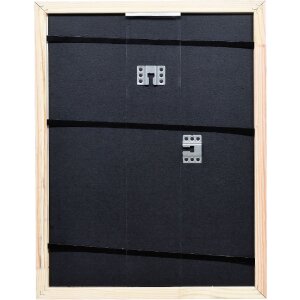 Marco de fotos de madera Effect Profil 67 Blanco 30x45 cm con vidrio decorativo