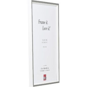 Marco de fotos de madera Effect Profil 69 gris 30x40 cm vidrio decorativo