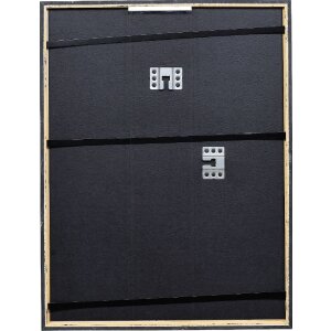 Marco de fotos de madera Effect Profil 69 negro 10,5x14,8 cm con cristal decorativo