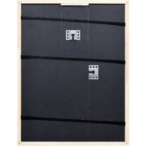 Marco de fotos de madera efecto Profil 70 Roble 10x15 cm Vidrio de seguridad