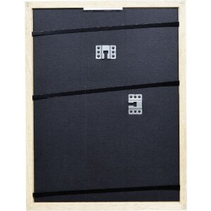 Marco de fotos de madera Profil 74 natural 40x60 cm vidrio decorativo