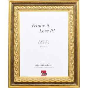 Marco de fotos Effect Profil 80 dorado 50x65 cm con...