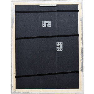 Marco de fotos de madera Effect Profil 86 Barroco 50x60 cm plata