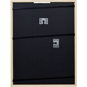 Marco de fotos de madera Effect Profil 2330 Roble 30x30 cm con vidrio decorativo