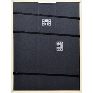 Marco de fotos de madera Profil Top S tannengrün 13x13 cm con vidrio decorativo