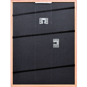 Marco de fotos de madera Effect Profil Top S rojo 23x70 cm con cristal decorativo