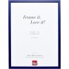 Marco de fotos de madera Effect Profil Top S Azul 30x40 cm Vidrio decorativo