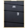 Marco de fotos de madera Effect Profil Top S natur 14,8x21 cm con vidrio decorativo