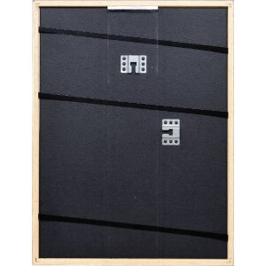 Marco de fotos de madera Profil Top S marrón 10,5x14,8 cm vidrio decorativo