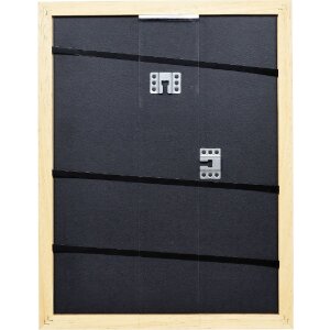 Marco de fotos de madera Profil Top Pro natur 21x28 cm con vidrio de arte