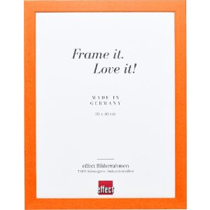 Marco de fotos Effect Profil Top Pro naranja 40x40 cm con...