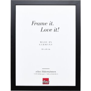 Marco de fotos Effect Profil Top Pro negro 40x50 cm con...
