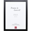 Marco de fotos de madera Profil Top Pro negro 10,5x14,8 cm con vidrio decorativo